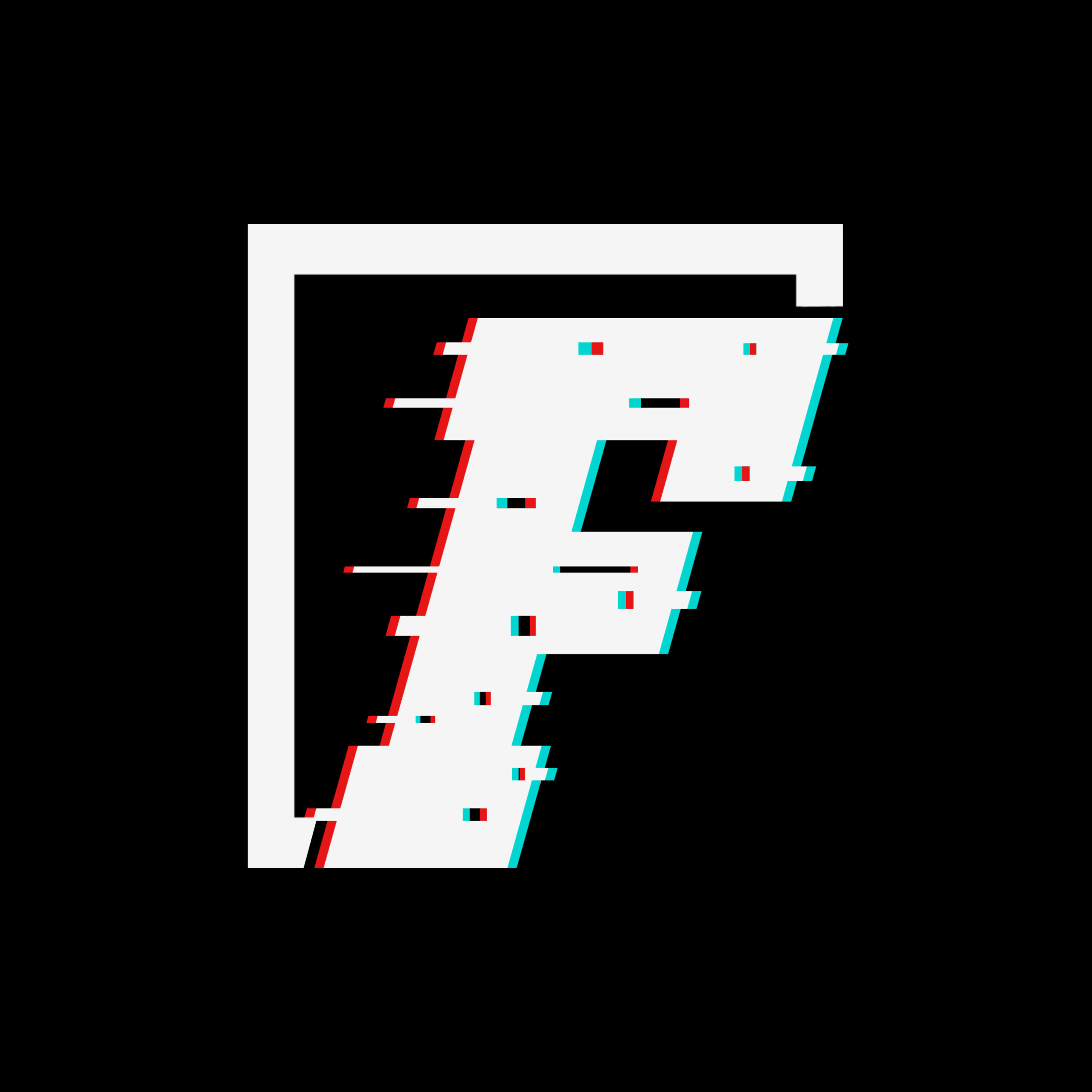 logo glitch